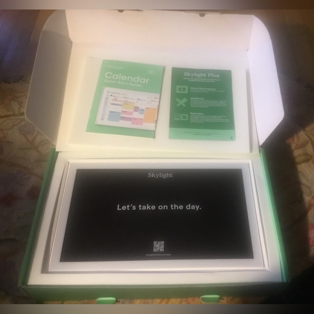 Digital Display - White